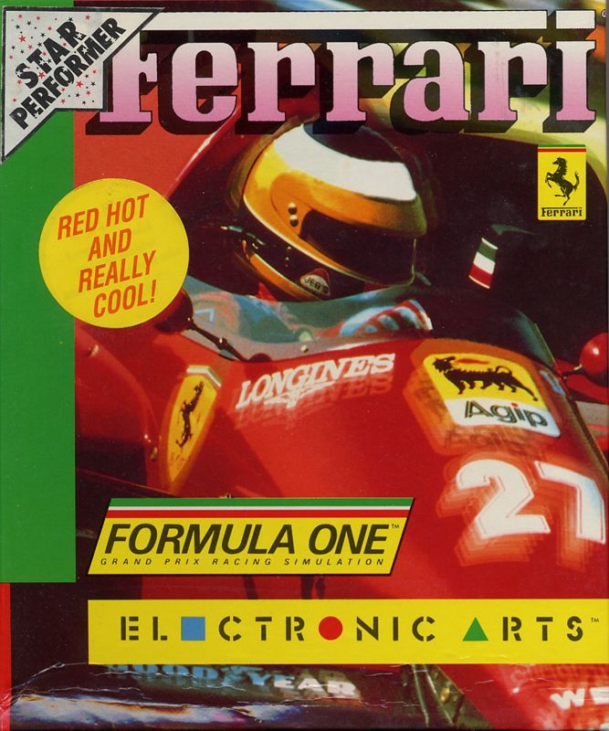 Front Cover for Ferrari Formula One (Commodore 64)
