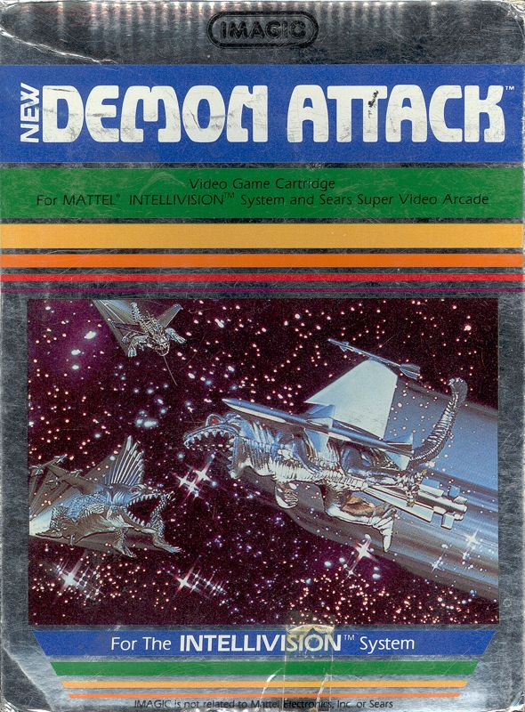 Front Cover for Demon Attack (Intellivision)