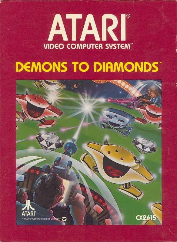 Front Cover for Demons to Diamonds (Atari 2600) (1982 release)