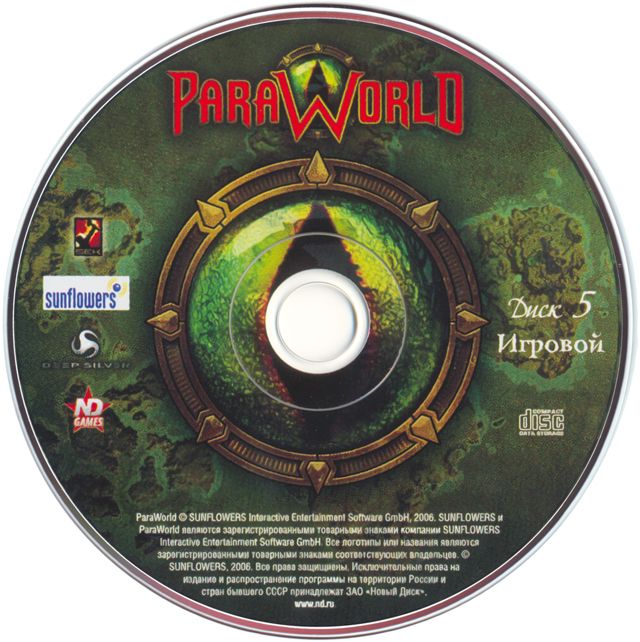 Media for ParaWorld (Windows) (CD-ROM version): Disc 5/5