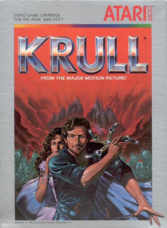 Front Cover for Krull (Atari 2600)