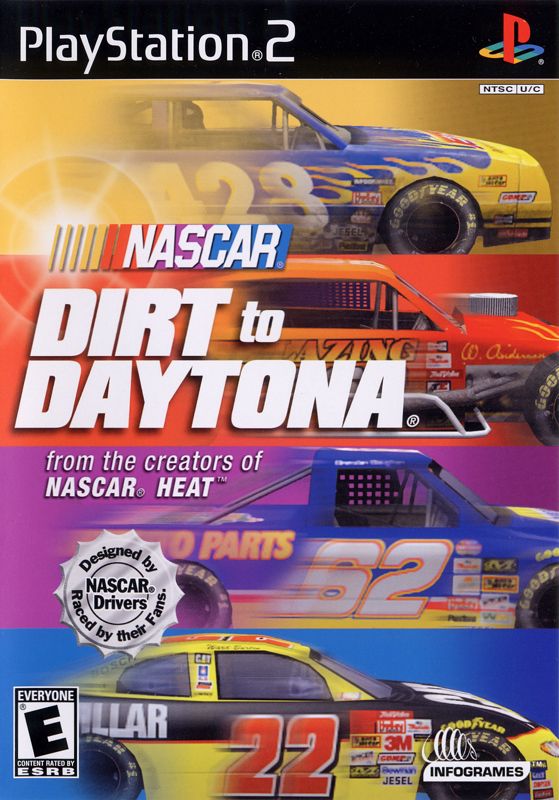 Front Cover for NASCAR: Dirt to Daytona (PlayStation 2)