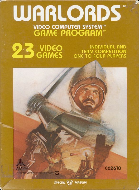 Front Cover for Warlords (Atari 2600)