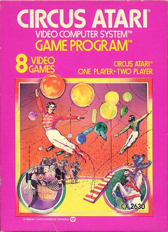 Front Cover for Circus Atari (Atari 2600)