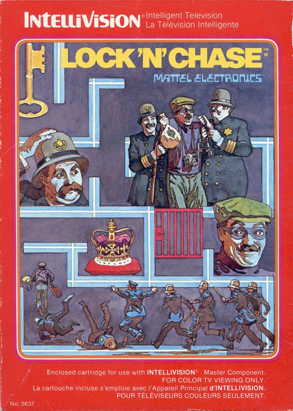 Front Cover for Lock 'n' Chase (Intellivision)