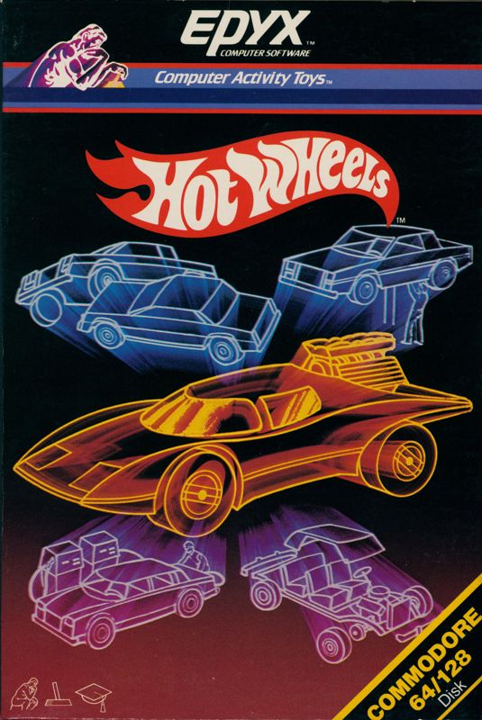 Front Cover for Hot Wheels (Commodore 64)