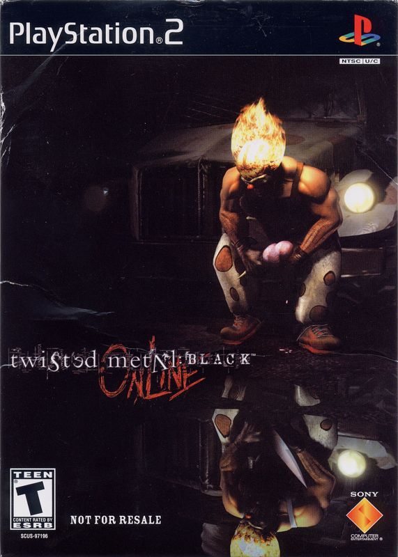 Front Cover for Twisted Metal: Black Online (PlayStation 2)