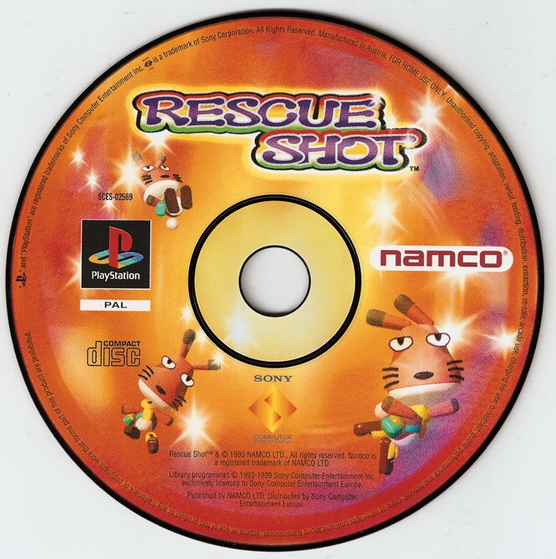 Media for Rescue Shot (PlayStation)