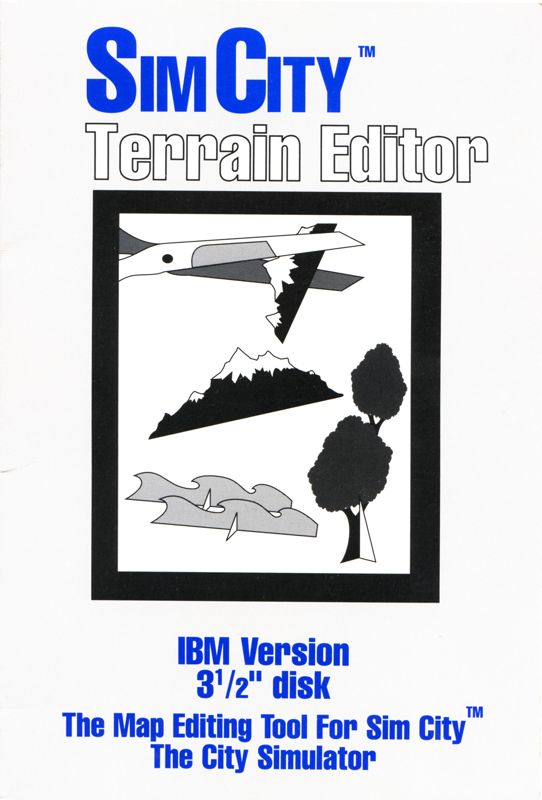 Front Cover for Sim City: Terrain Editor (DOS)