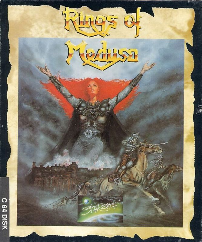 Front Cover for Rings of Medusa (Commodore 64)