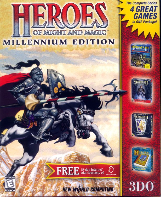 Front Cover for Heroes of Might and Magic: Millennium Edition (DOS and Windows)