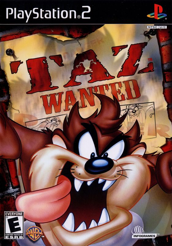 Front Cover for Taz: Wanted (PlayStation 2)