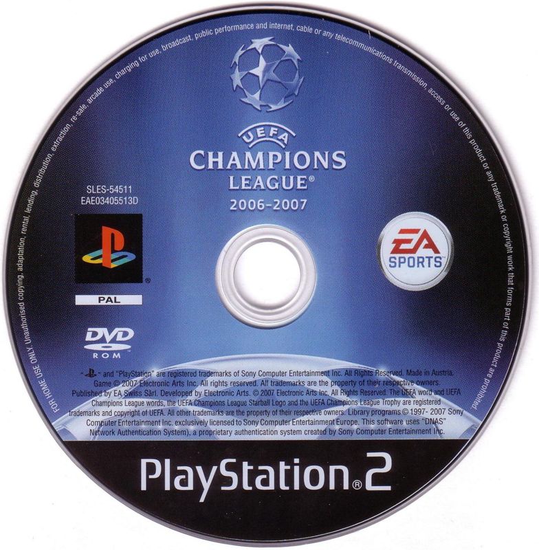 Media for UEFA Champions League 2006-2007 (PlayStation 2)