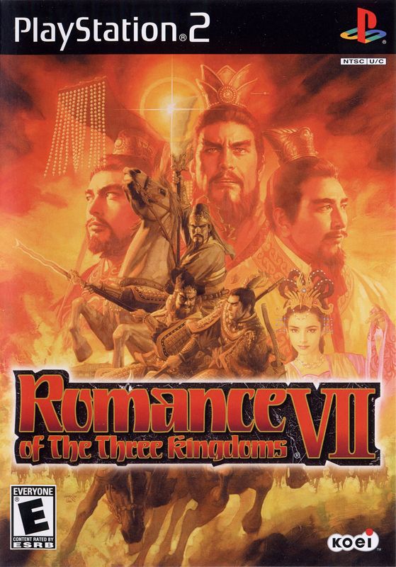 Front Cover for Romance of the Three Kingdoms VII (PlayStation 2)