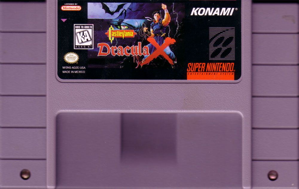 Media for Castlevania: Dracula X (SNES)