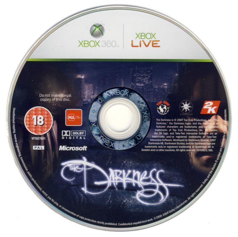 Media for The Darkness (Xbox 360)