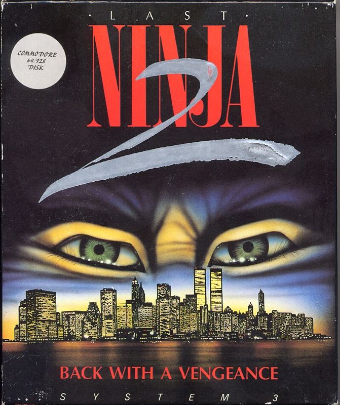 Front Cover for Last Ninja 2: Back with a Vengeance (Commodore 64)