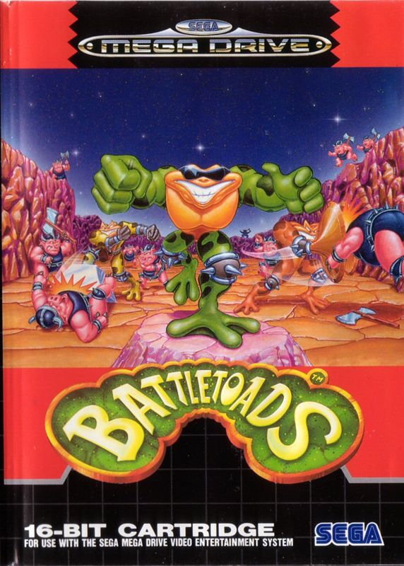 Front Cover for Battletoads (Genesis)