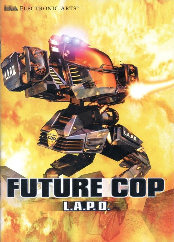 Manual for Future Cop: L.A.P.D. (Macintosh and Windows): Front