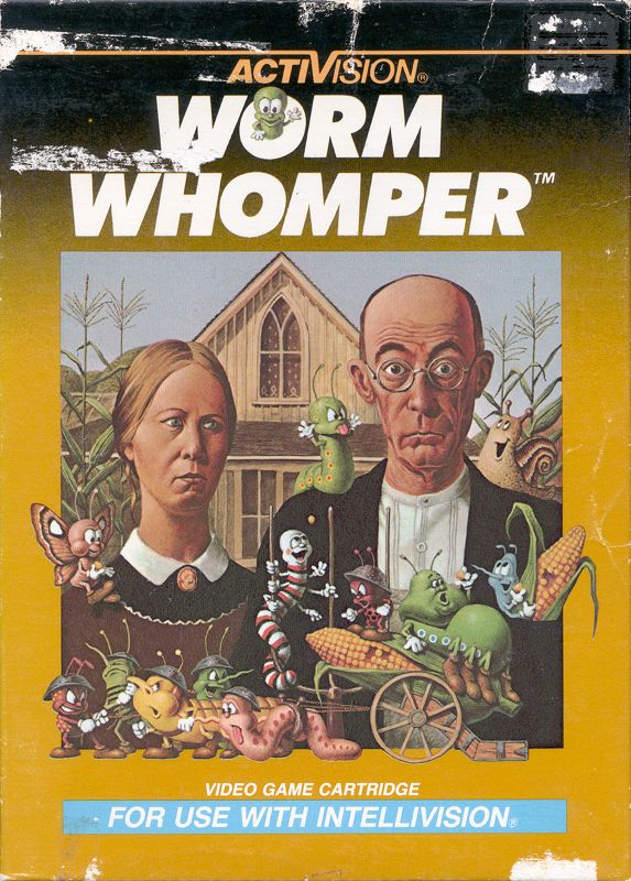 Front Cover for Worm Whomper (Intellivision)