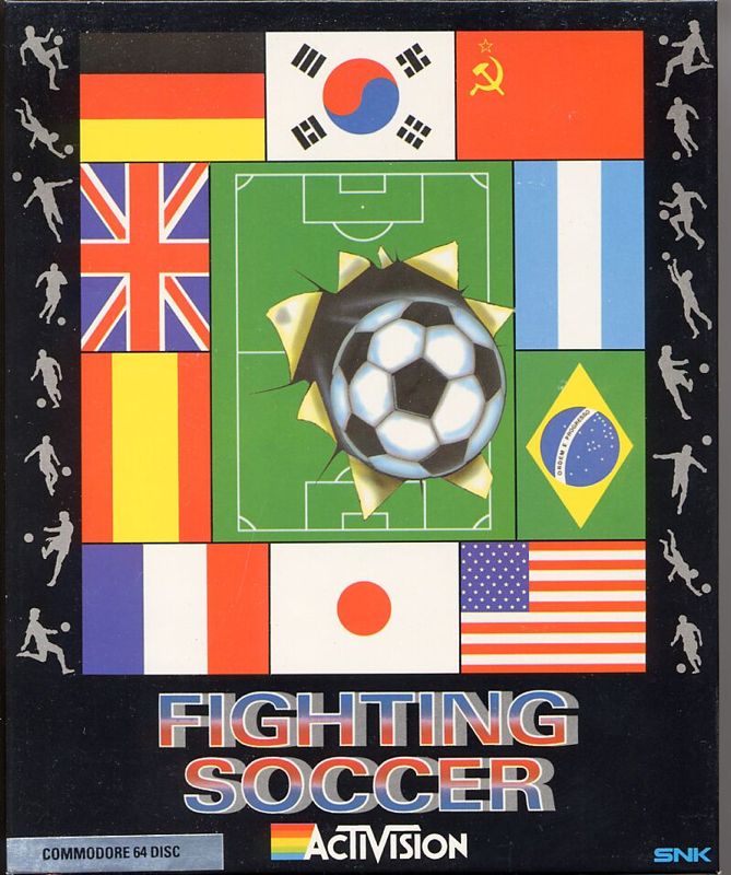 Front Cover for Fighting Soccer (Commodore 64)