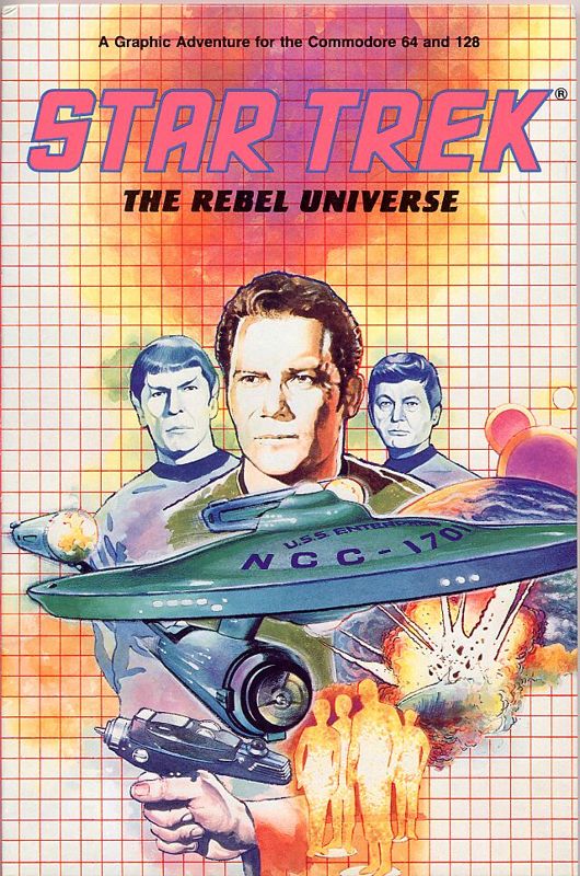 Front Cover for Star Trek: The Rebel Universe (Commodore 64) (Folder packaging)