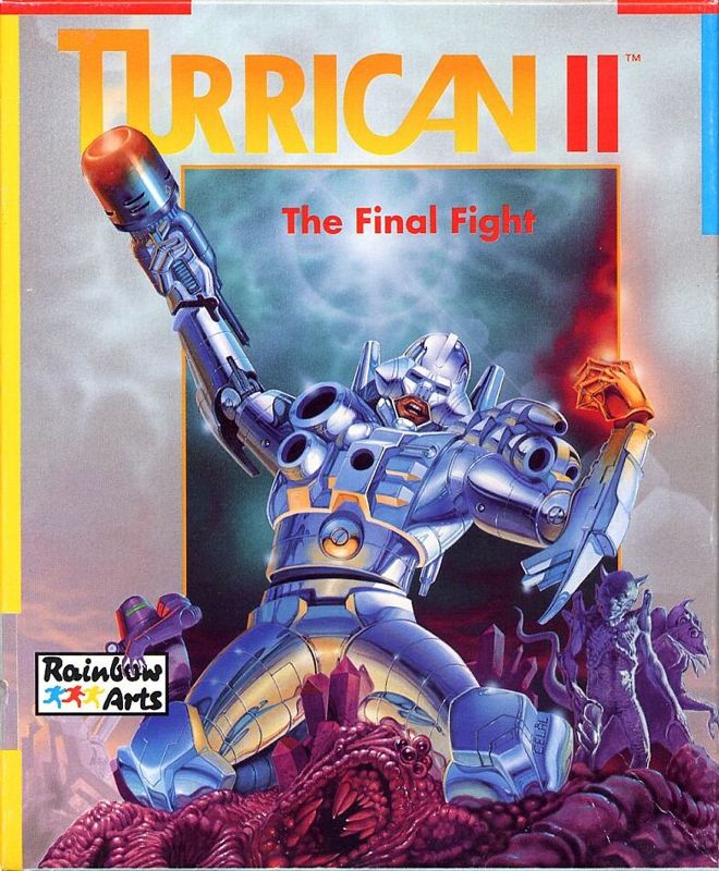 Front Cover for Turrican II: The Final Fight (Commodore 64)