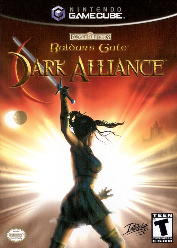 Front Cover for Baldur's Gate: Dark Alliance (GameCube)