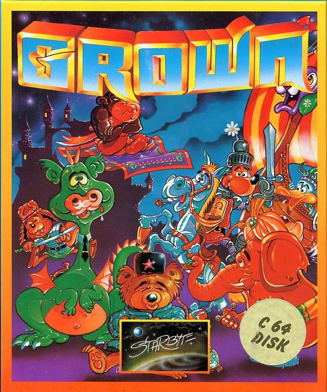 Front Cover for Crown (Commodore 64)