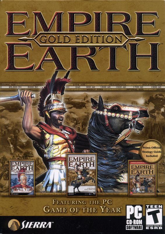 Front Cover for Empire Earth: Gold Edition (Windows) (Original release)