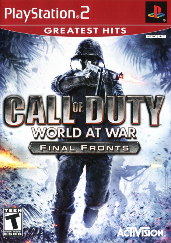 Call of Duty: World at War - Final Fronts cover or packaging material ...