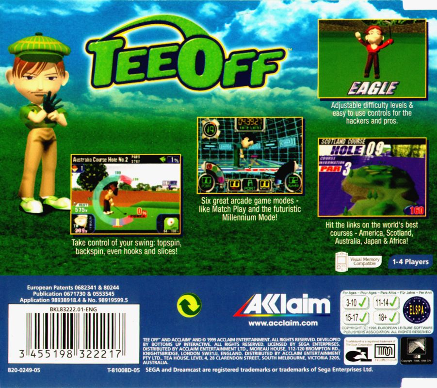 tee off dreamcast