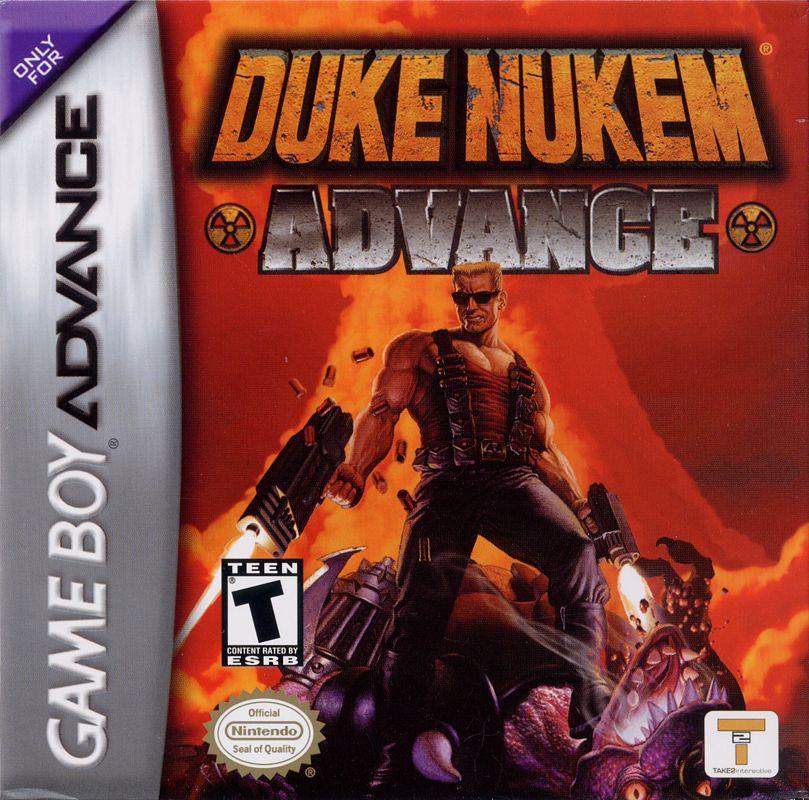 Front Cover for Duke Nukem Advance (Game Boy Advance)
