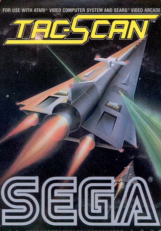 Front Cover for Tac/Scan (Atari 2600)