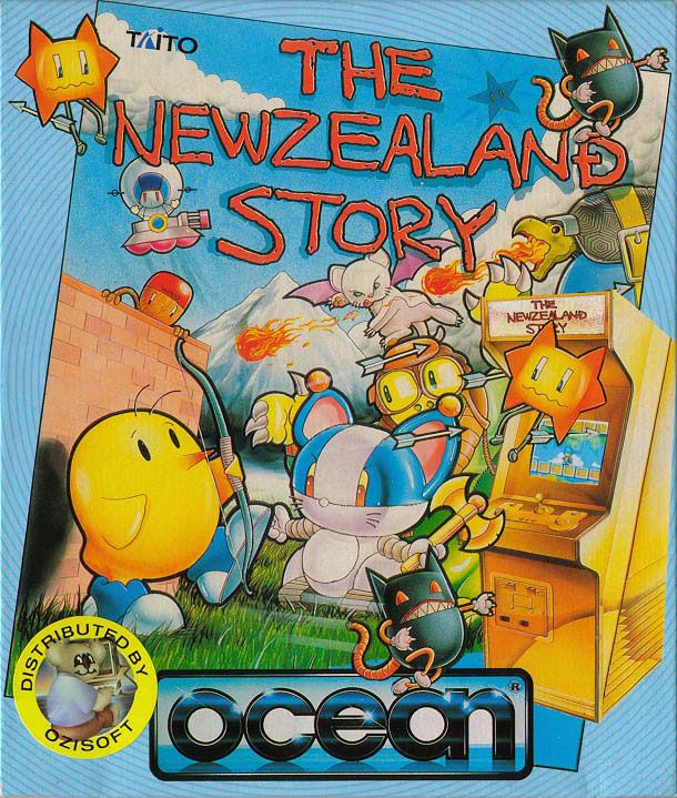 Front Cover for The New Zealand Story (Amiga)