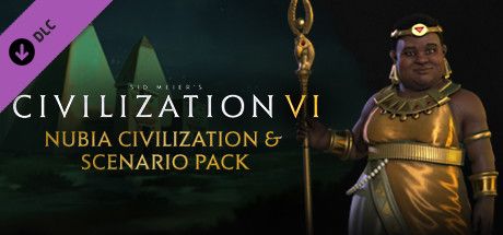 Front Cover for Sid Meier's Civilization VI: Nubia Civilization & Scenario Pack (Linux and Macintosh and Windows) (Steam release)