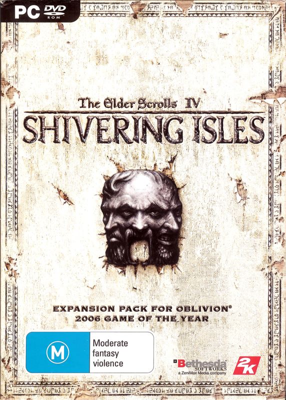 Front Cover for The Elder Scrolls IV: Shivering Isles (Windows)