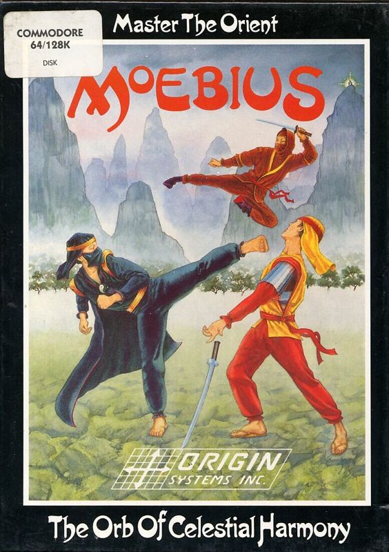 Front Cover for Moebius: The Orb of Celestial Harmony (Commodore 64)