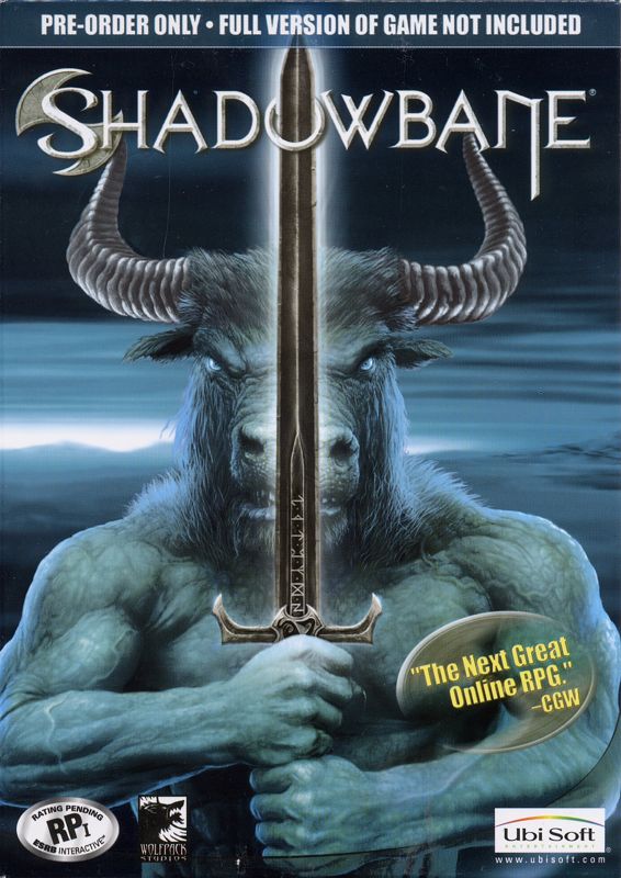 Front Cover for Shadowbane (Windows) (Pre-Order - contains 3 restricted races)