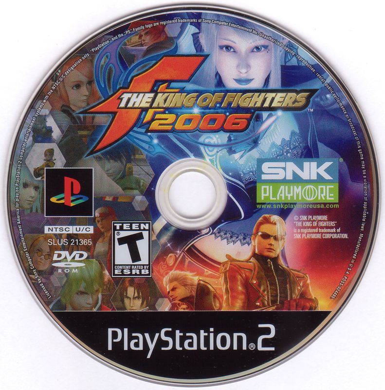 Media for The King of Fighters 2006 (PlayStation 2)