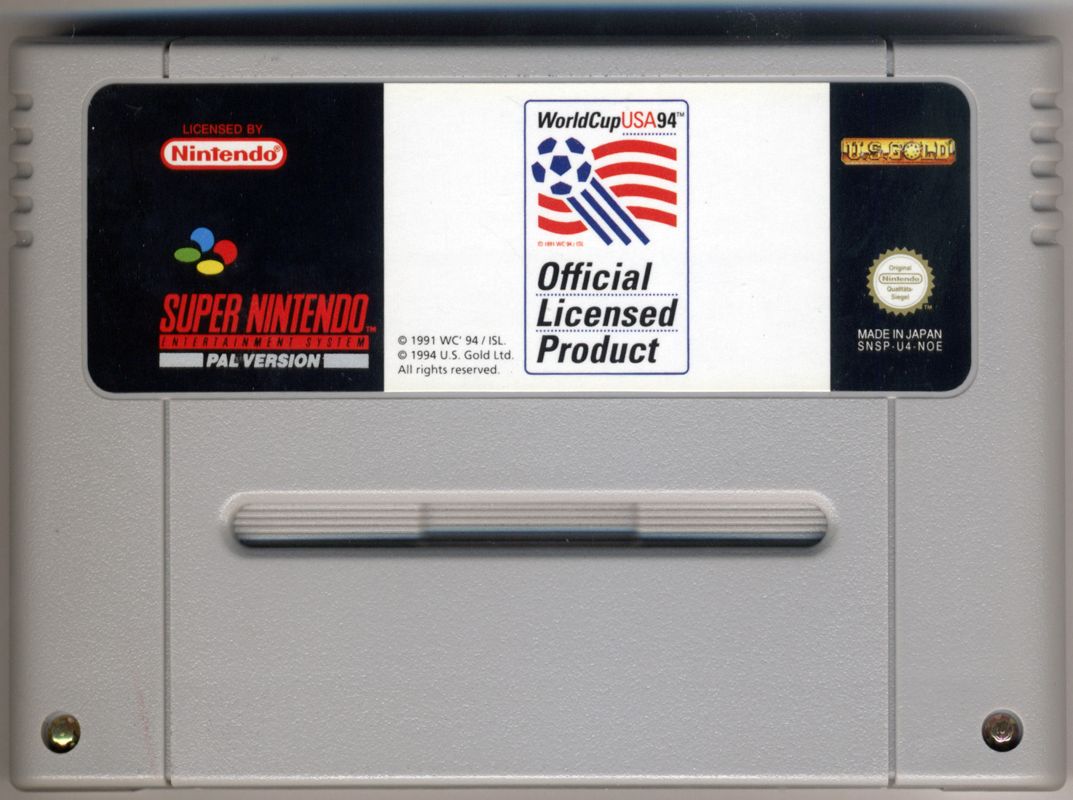 Media for World Cup USA 94 (SNES)