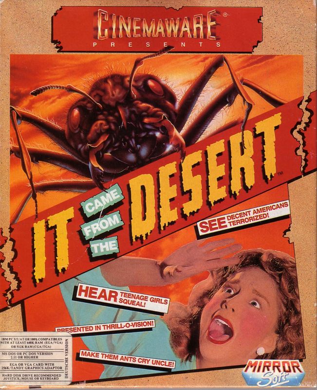 Front Cover for It Came from the Desert (DOS)