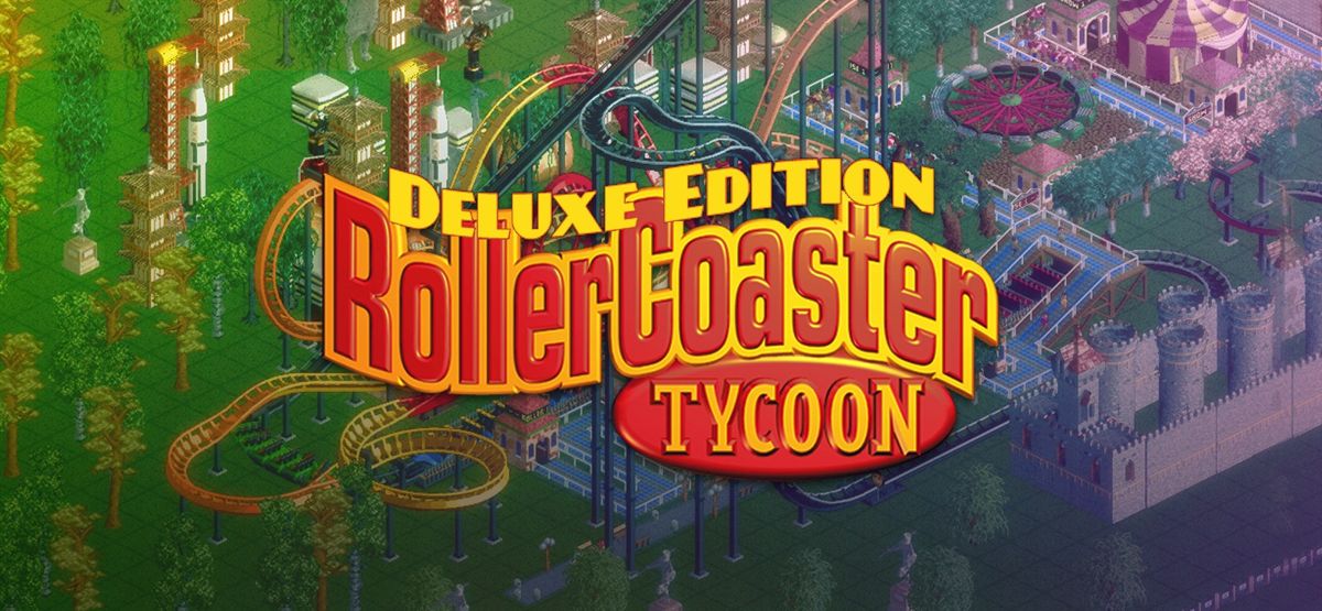 RollerCoaster Tycoon Gold Edition cover or packaging material MobyGames