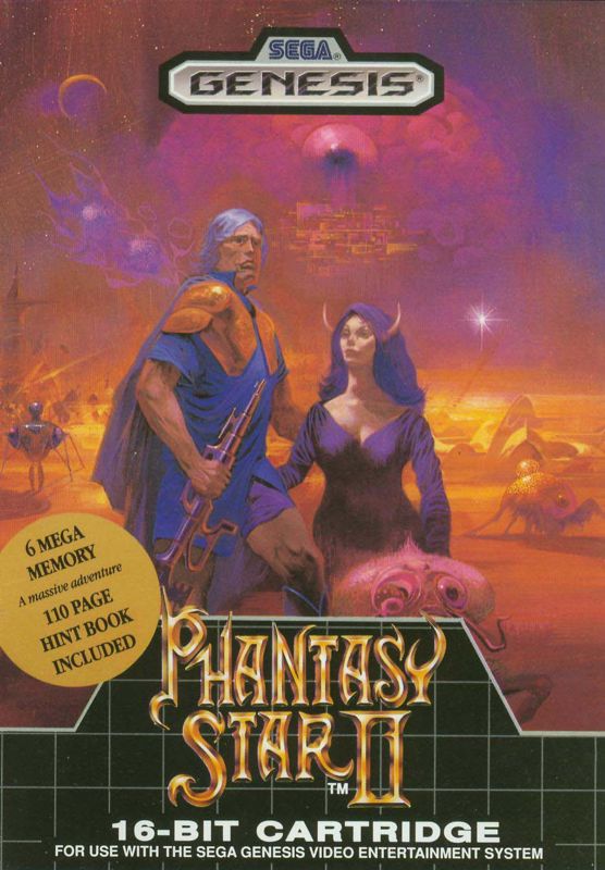 Front Cover for Phantasy Star II (Genesis)