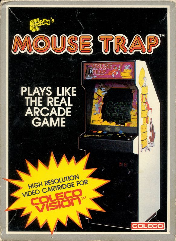 Front Cover for Mouse Trap (ColecoVision)