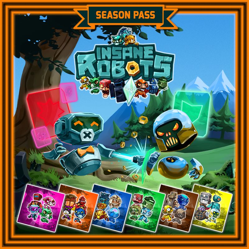 Front Cover for Insane Robots: Season Pass (PlayStation 4) (download release)
