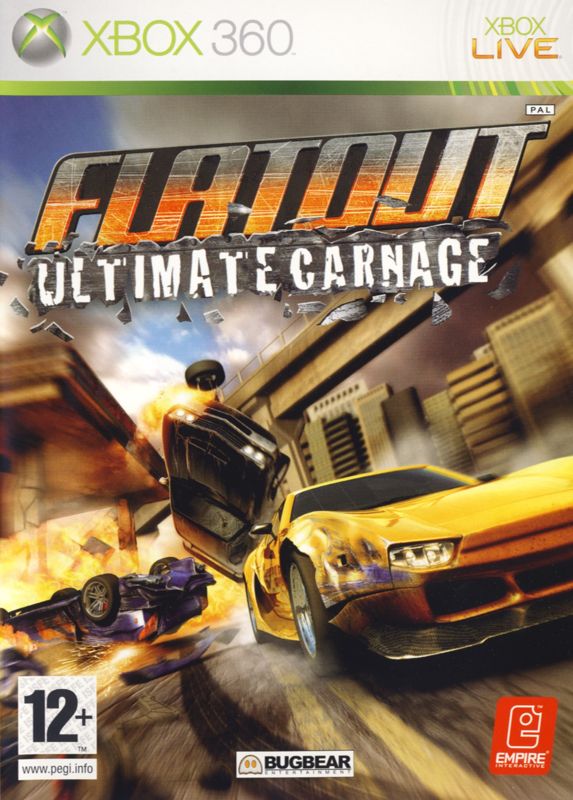 Front Cover for FlatOut: Ultimate Carnage (Xbox 360)