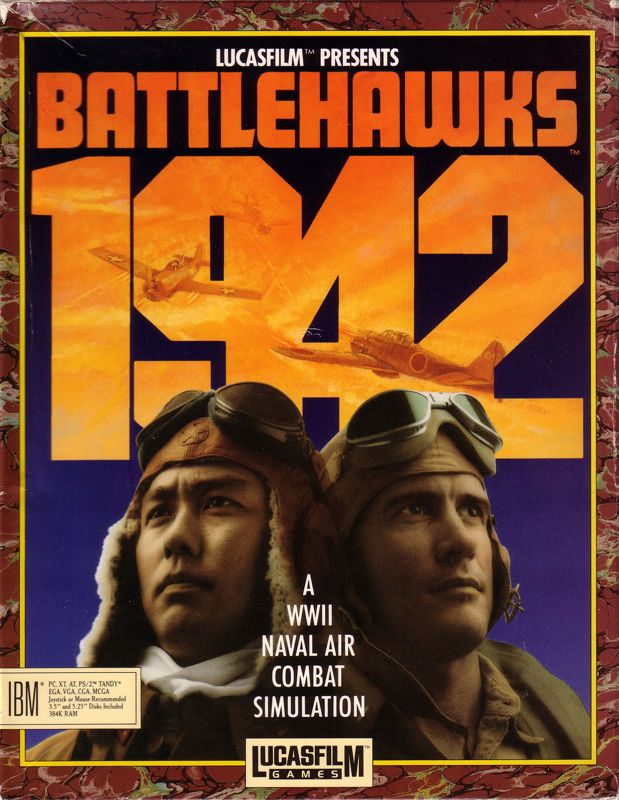 Front Cover for Battlehawks 1942 (DOS)