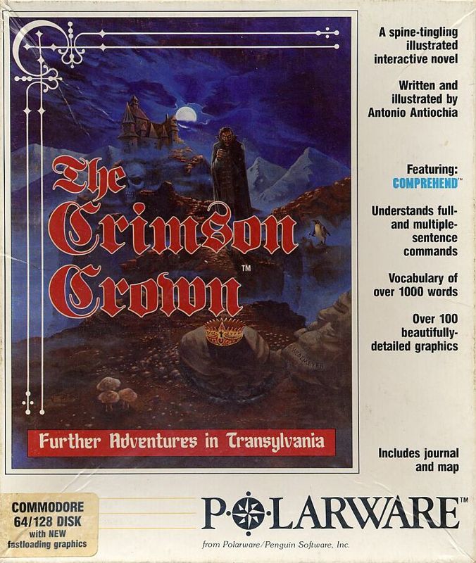 Front Cover for The Crimson Crown (Commodore 64)