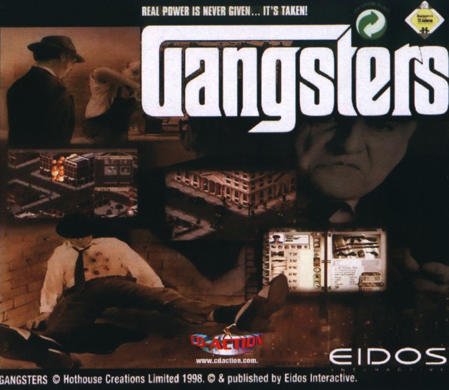 Back Cover for Gangsters: Organized Crime (Windows) (CD-Action magazine #66 (11/2001) covermount)